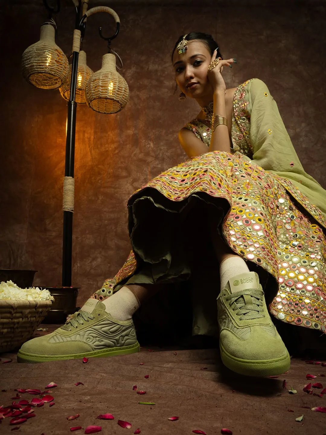 RANGREZA ETHNIC by Bacca Bucci ?C Sneakers for Indian Festive & Ethnic Wear Tone Play Global Cool
