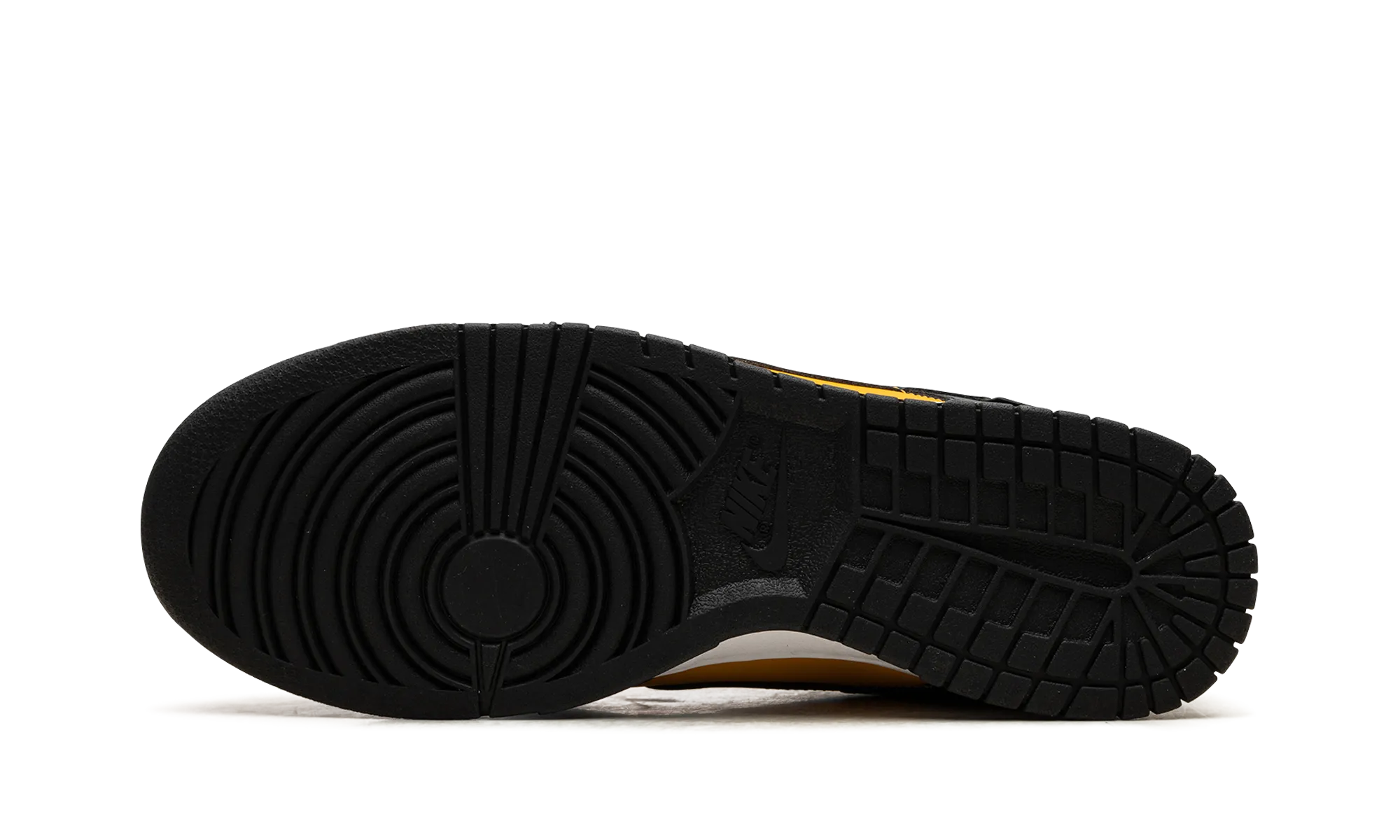 Dunk Low "Black University Gold" Ergonomic Design