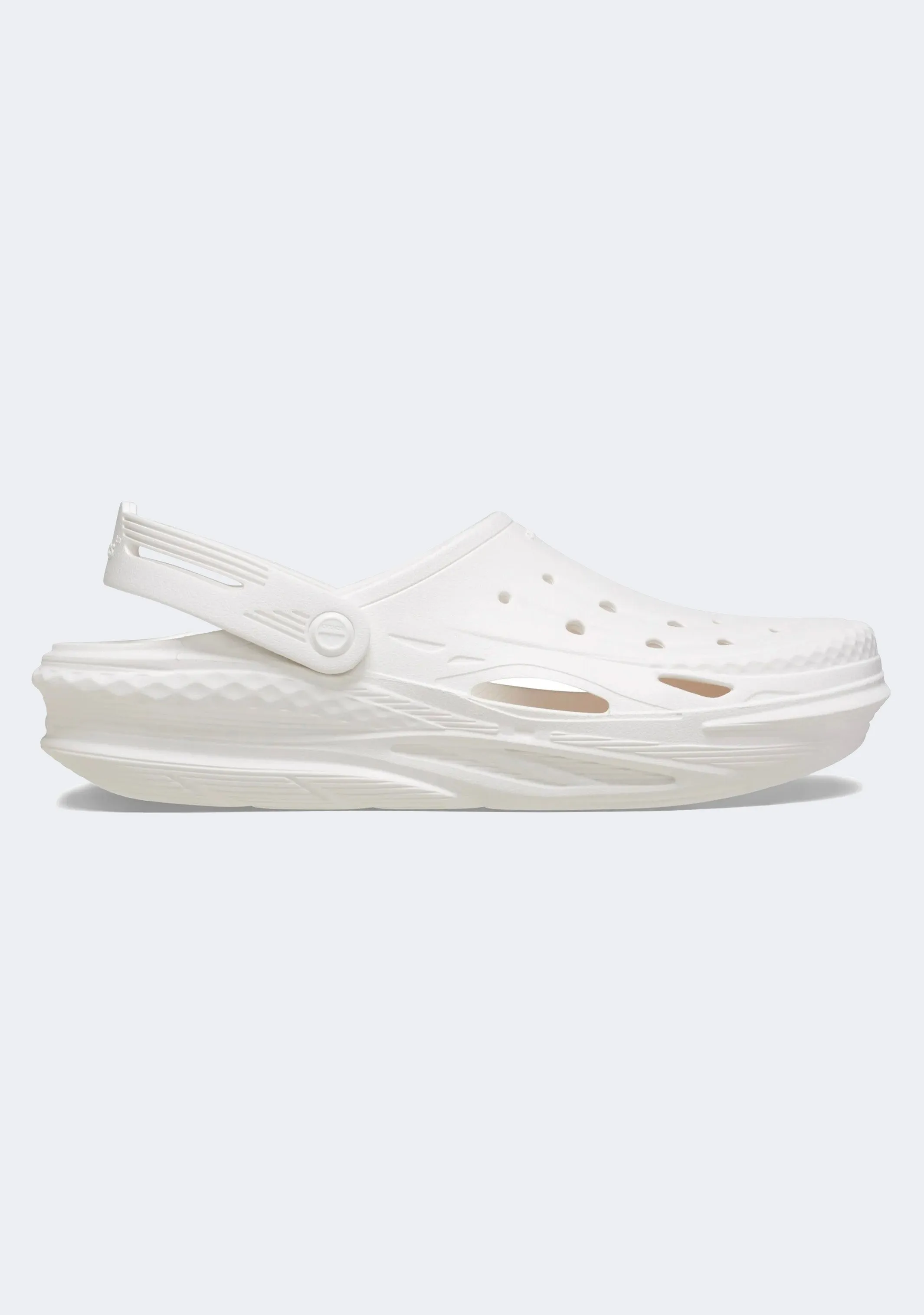 Crocs Off Grid Clog White Clean Step Shine Tone