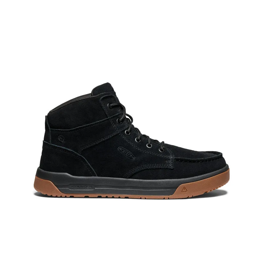 Running Comfort Men's Gibson Boot (Soft Toe)  |  Black/Gum