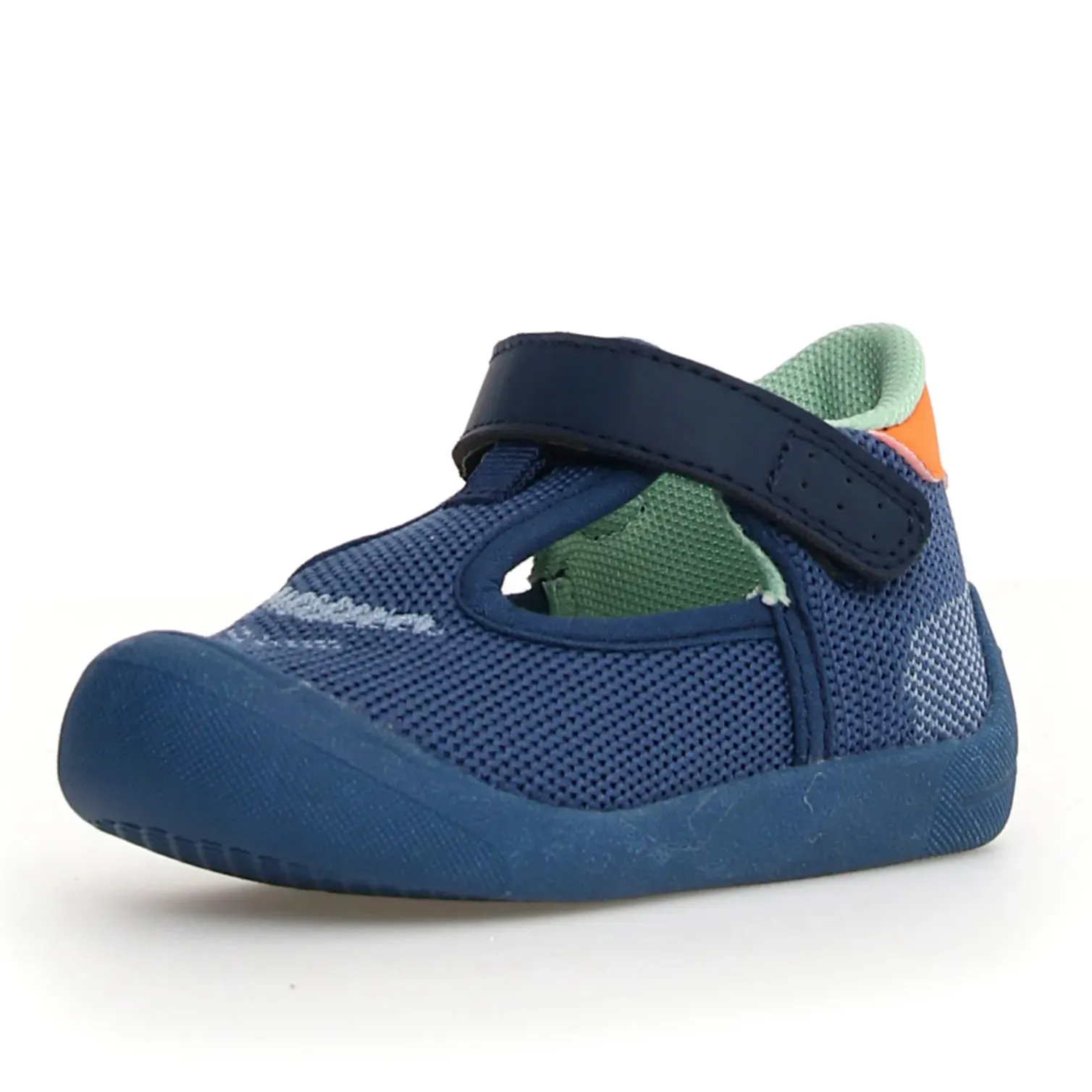 Falcotto Boy's Free Open Vl Casual Shoes - Azure / Celeste Sole Azure Casual Travel Shoes