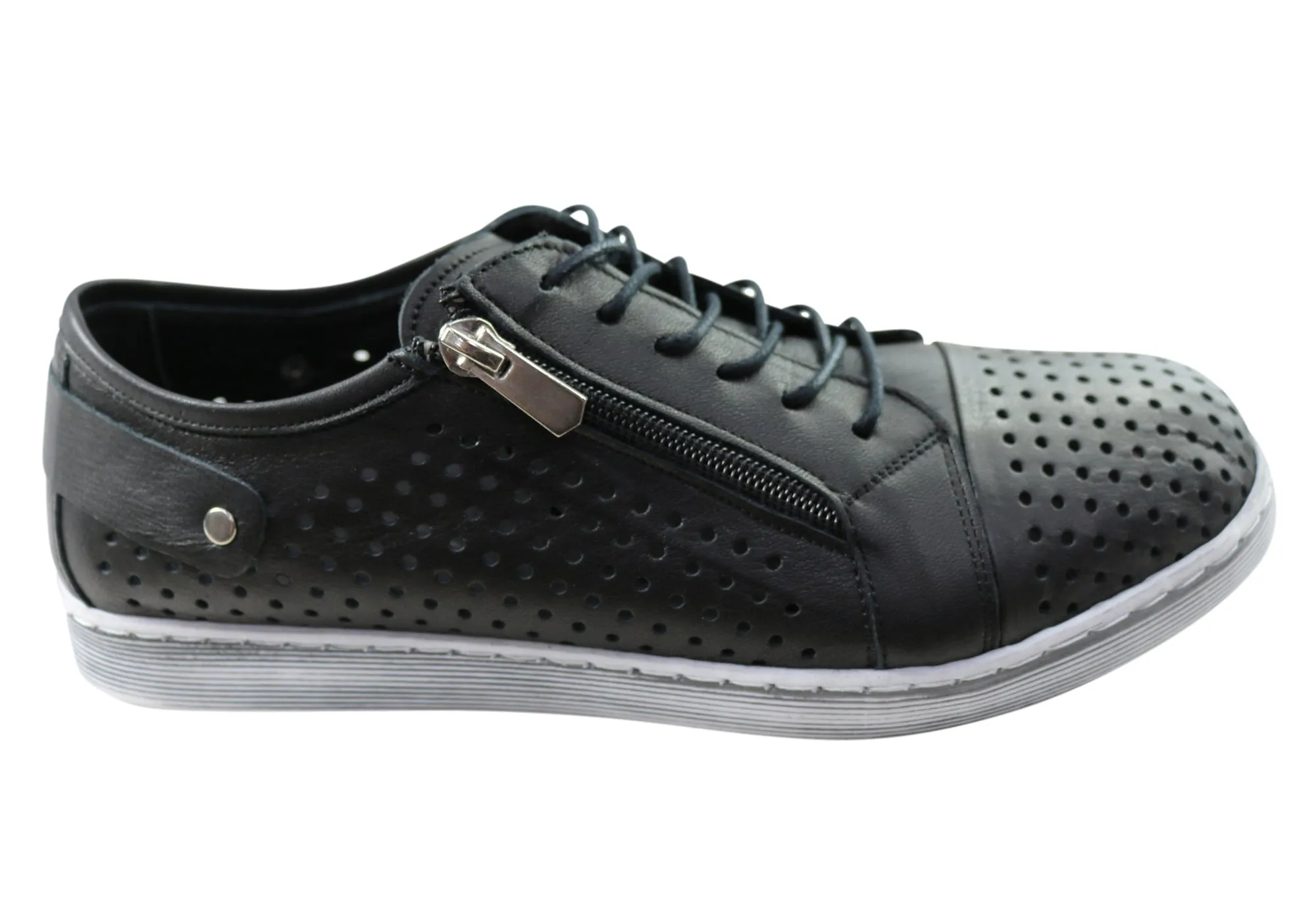 Sweat Resistant Comfort Seekers Cabello Comfort EG17 Womens Leather European Leather Casual Shoes