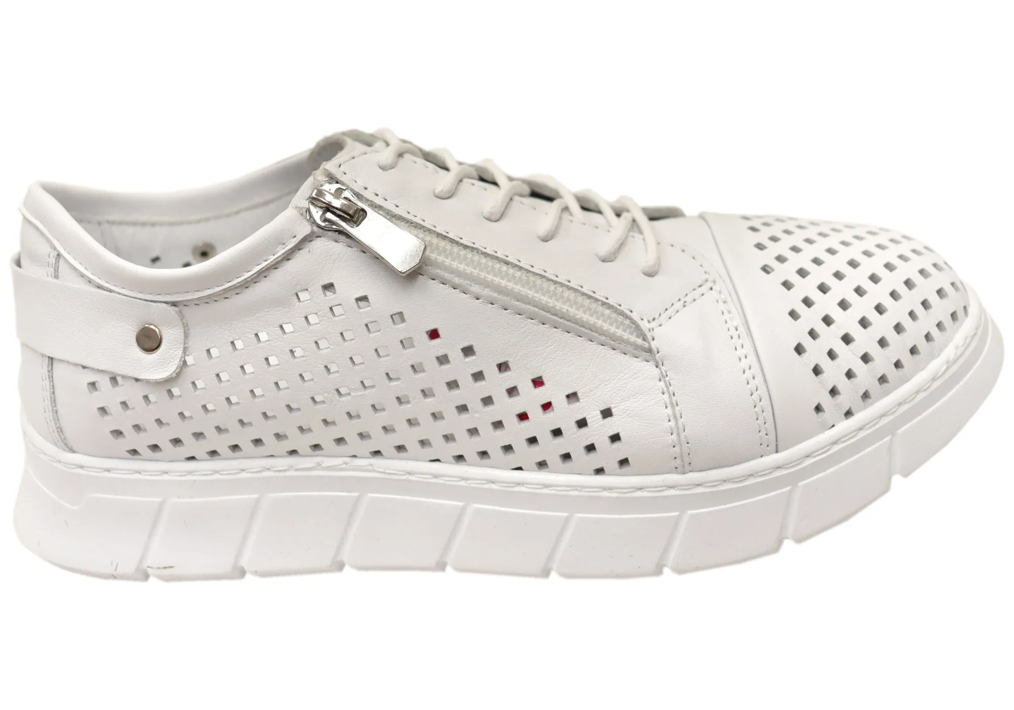 Cabello Comfort EG172 Womens Leather European Leather Casual Shoes Forest Path Flexible Fit