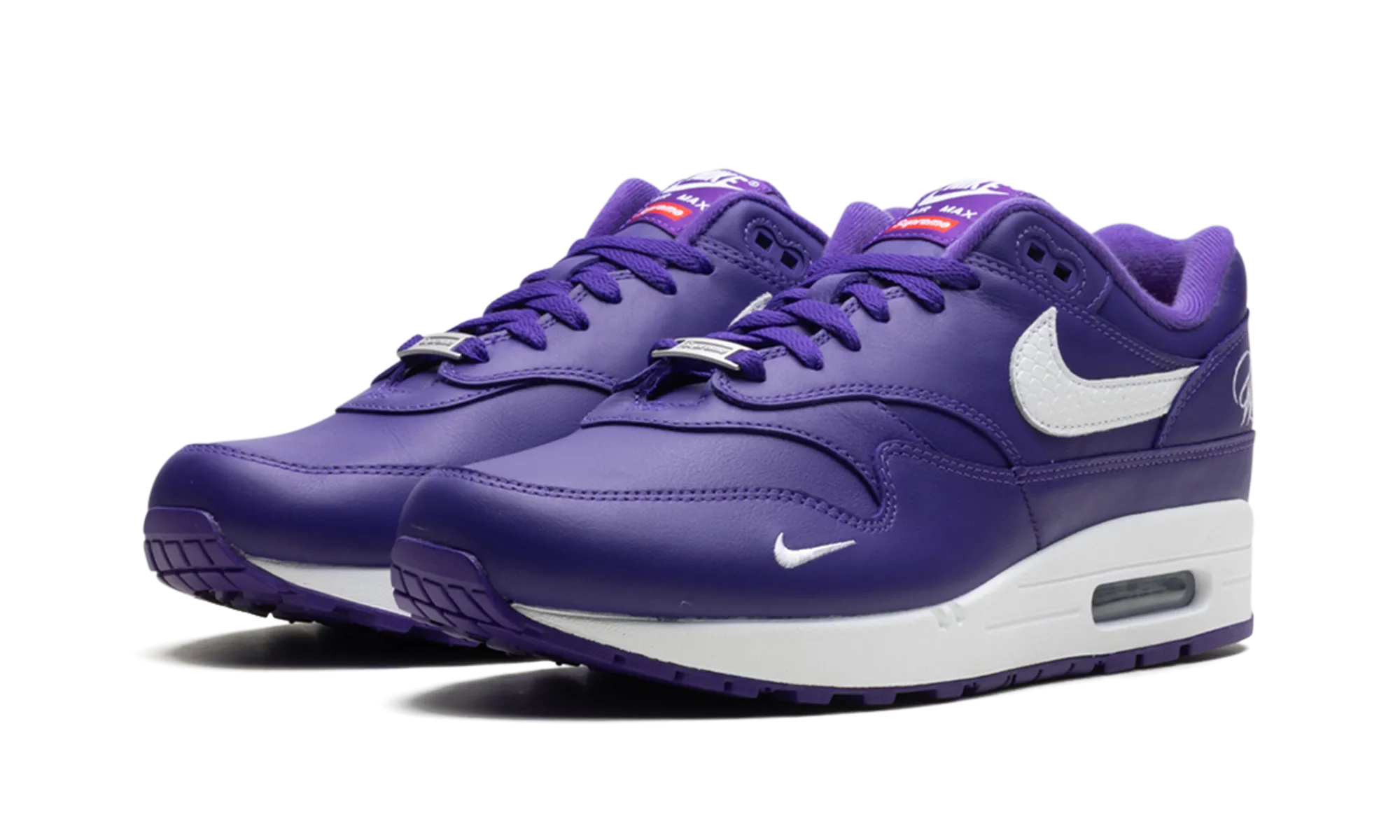 SoftMaterial Air Max 1 '87 SP "Supreme Varsity Purple"