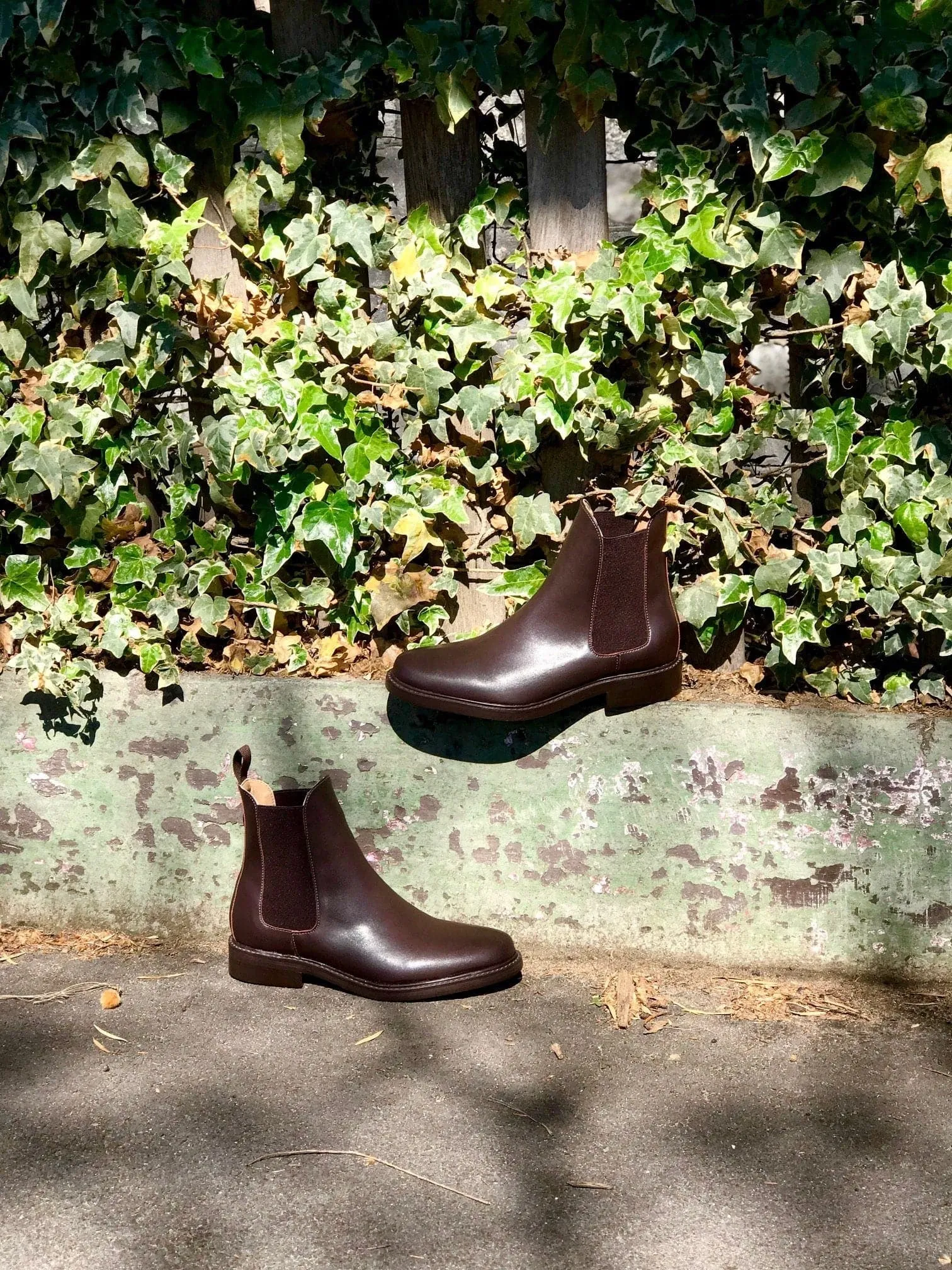 'Dylan' Unisex Chelsea Vegan Boots by Ahimsa - Espresso Seamless Comfort Nature Lover