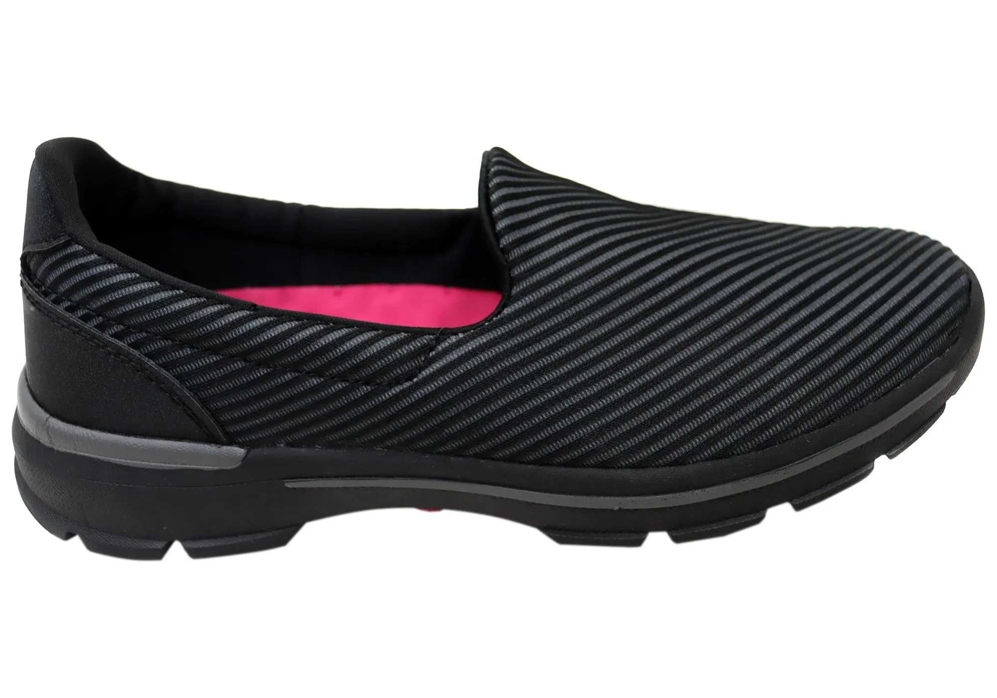 Marathon Fit Neutral Glow Bolt Argo Womens Comfortable Slip On Shoes