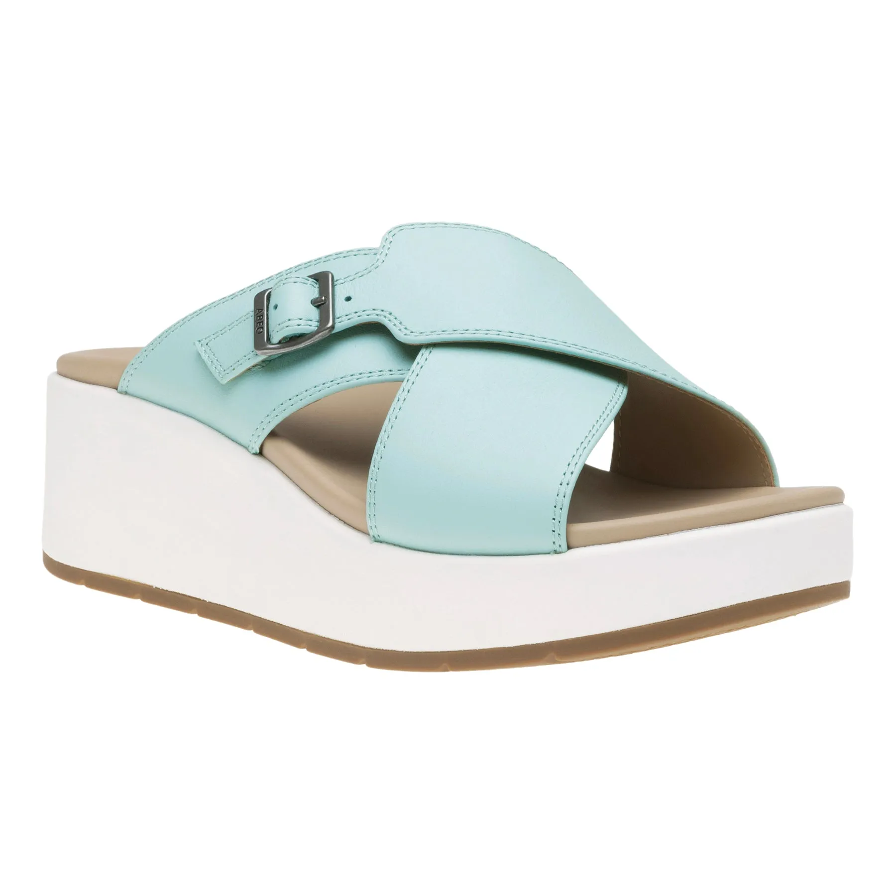 Sleek Casual Flats Comfortable Footwear for Every Day Solstice Cross Slide