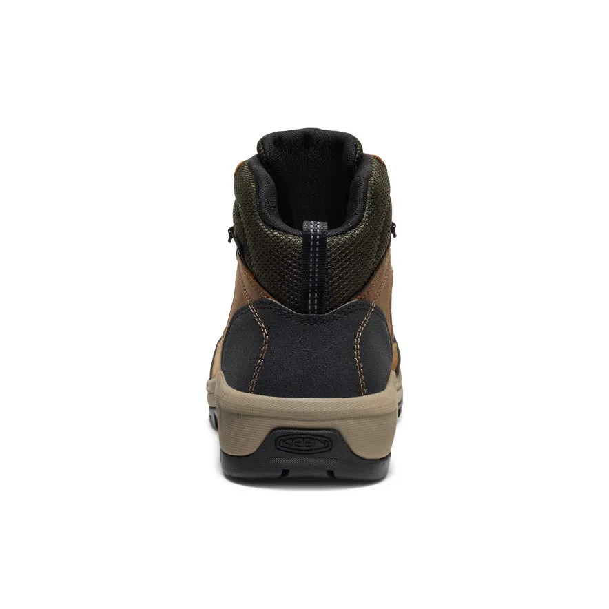 Hope Step Men's Skokie Waterproof Work Boot (Soft Toe)  |  Forest Night/Black