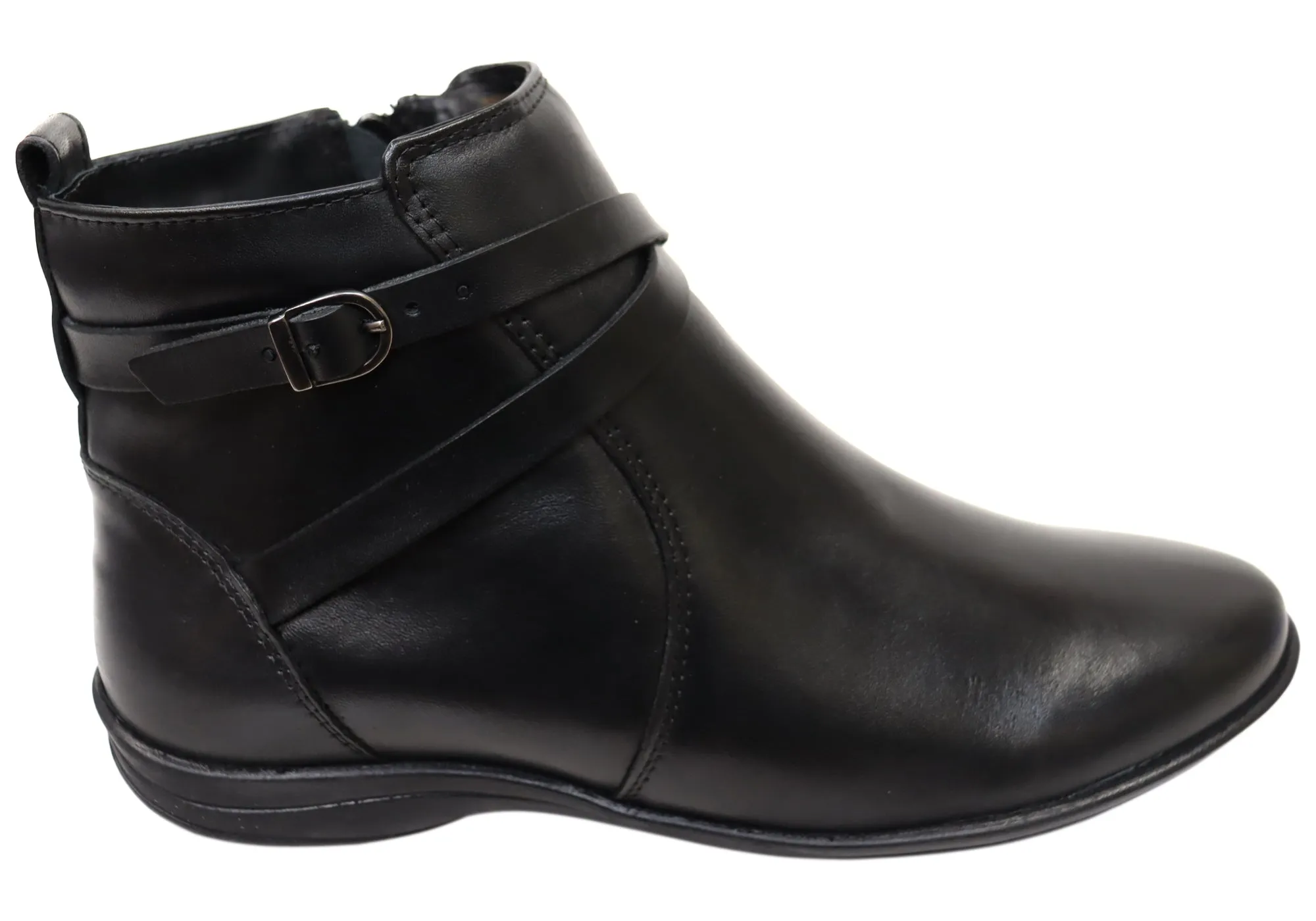 Breathable Windy Weather Via Paula Nancy Womens Comfortable Brazilian Leather Ankle Boots