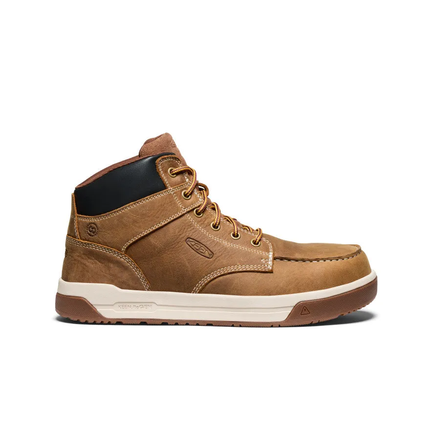 Men's Gibson Boot (Carbon Toe)  |  Belgian/Gum easy to remove Heavy Duty Support