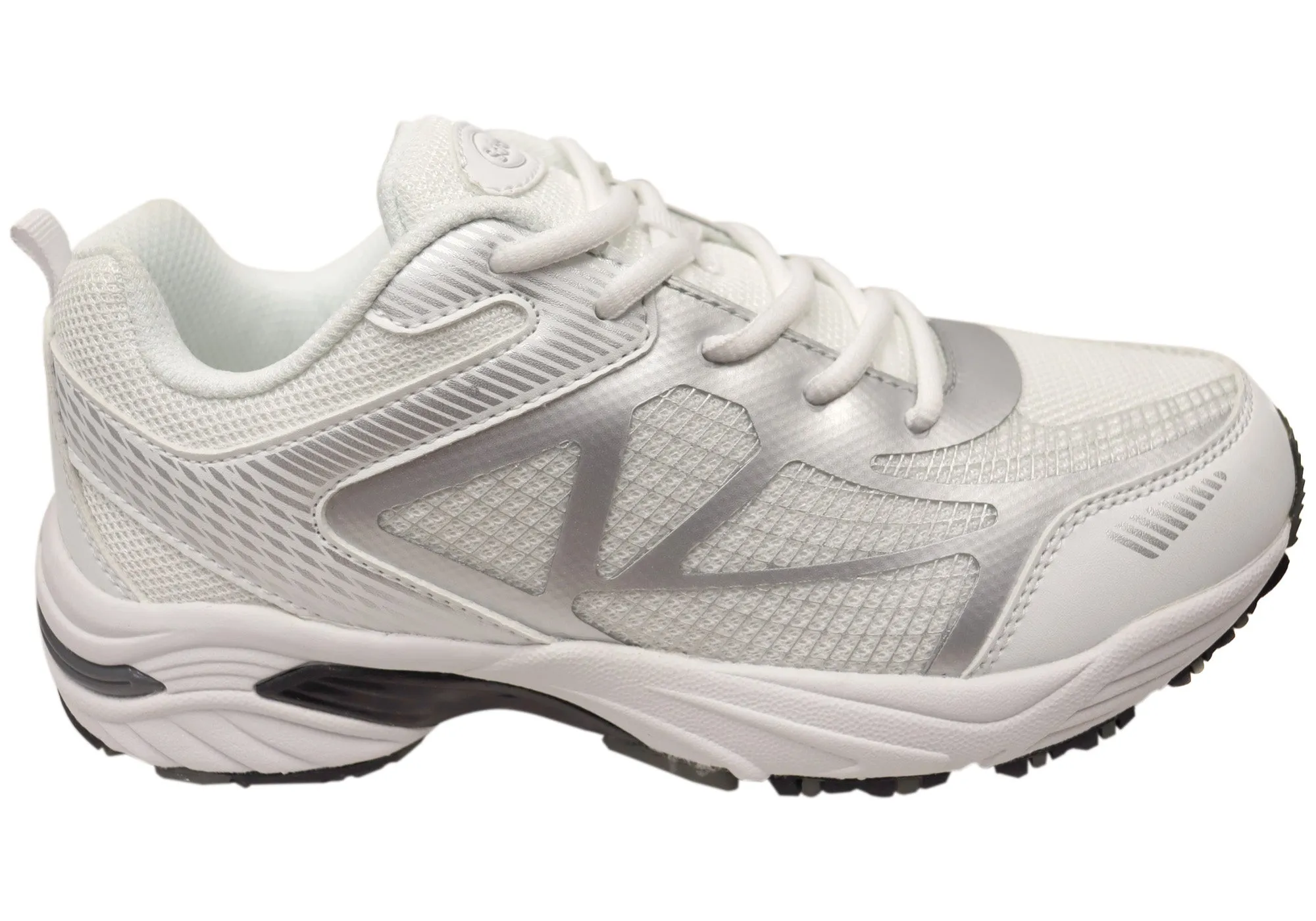 Scholl Orthaheel Sprinter II Womens Comfortable Supportive Sneakers Stone Glam