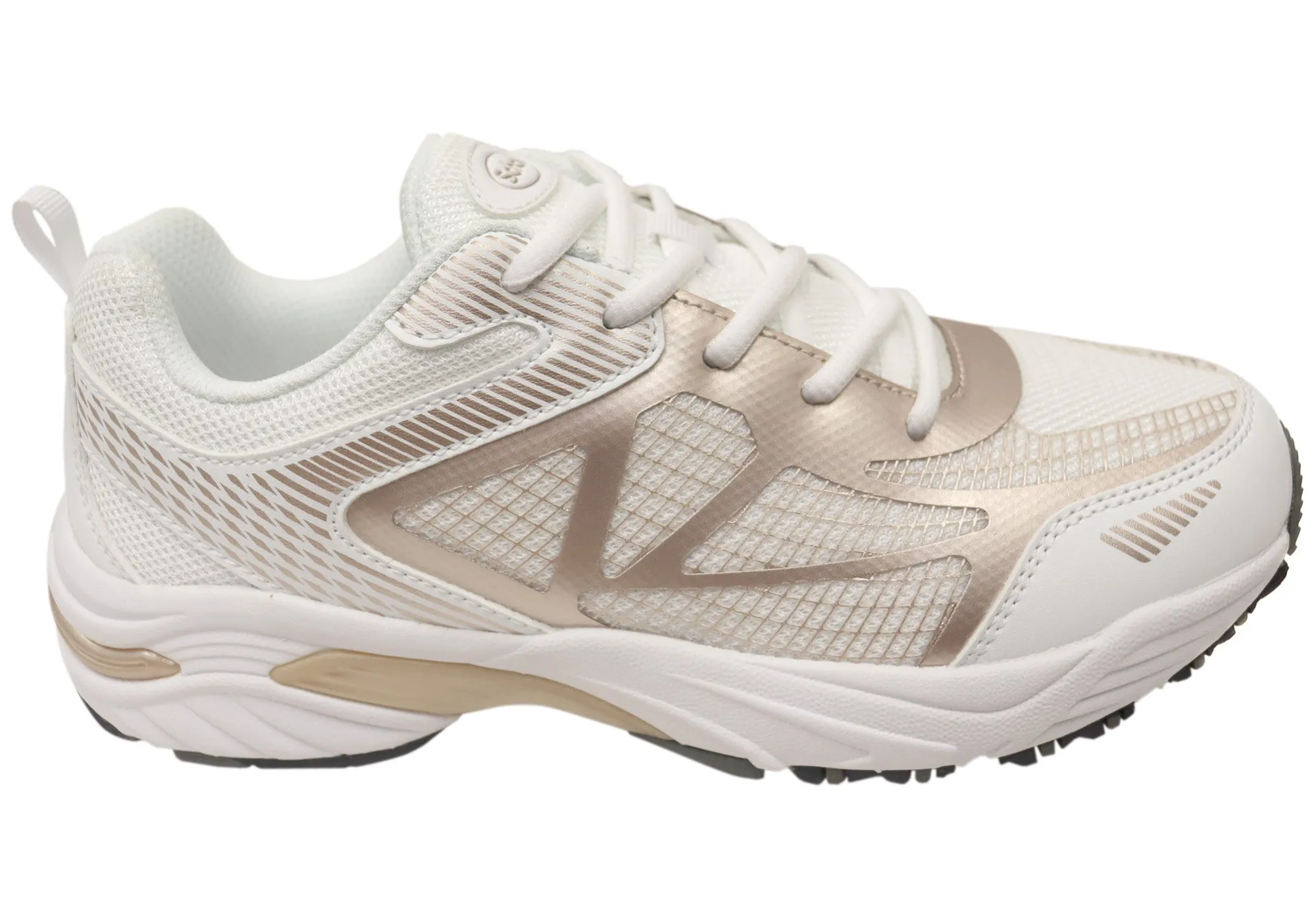 Scholl Orthaheel Sprinter II Womens Comfortable Supportive Sneakers Old School Retro Mood