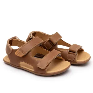 Breathable Sole Casual Sandals for Every Day Tip Toey Joey Boy's And Girl's Explorer Sandals - Whisky