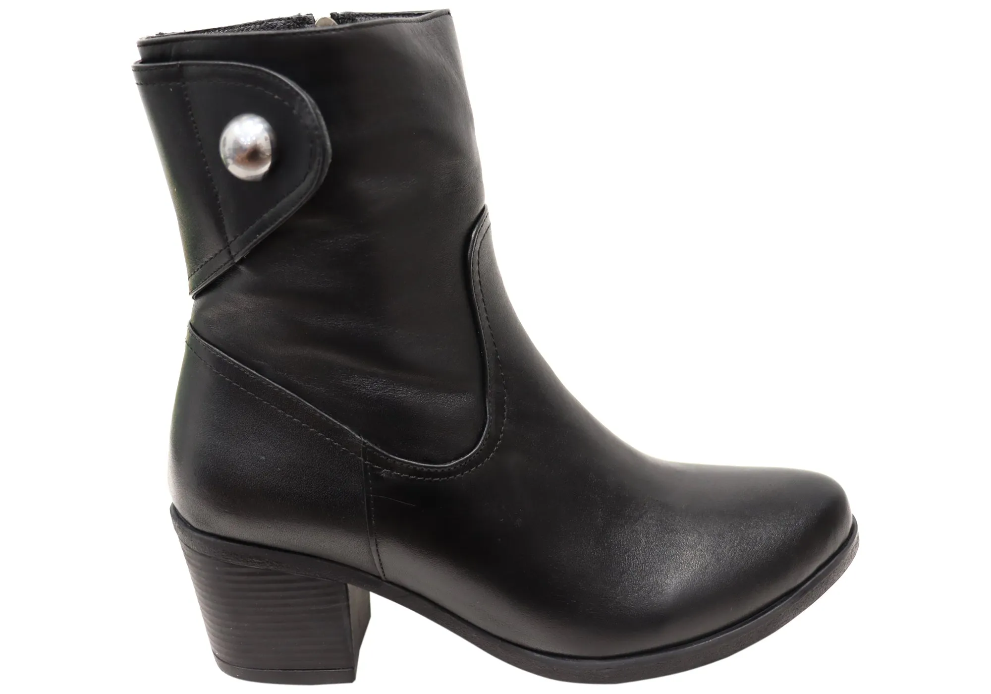 Easy to Wear Orizonte Nalini Womens European Comfortable Leather Boots