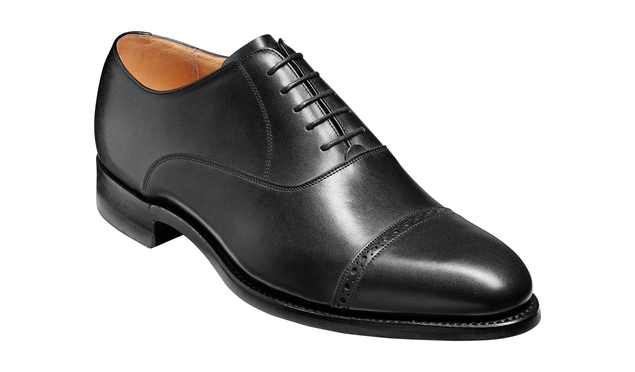 Narrow Ease Fashionable Fit Burford - Black Calf