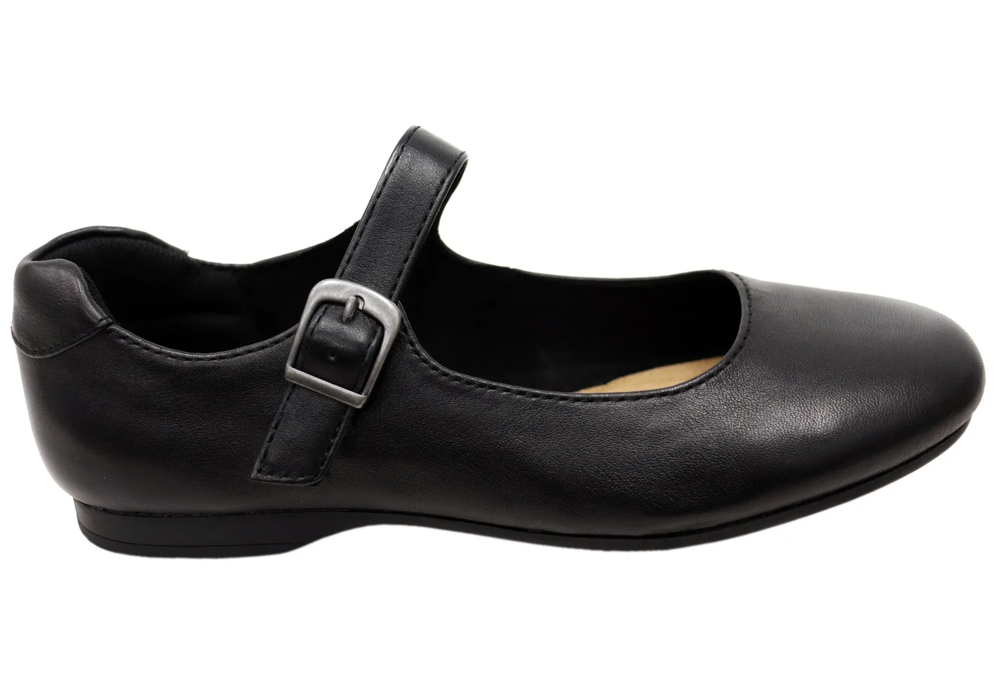 Slip Resistant Outdoor Explorers Desert Path Comfortiva Kaylee Womens Leather Wide Fit Comfortable Mary Jane Shoes