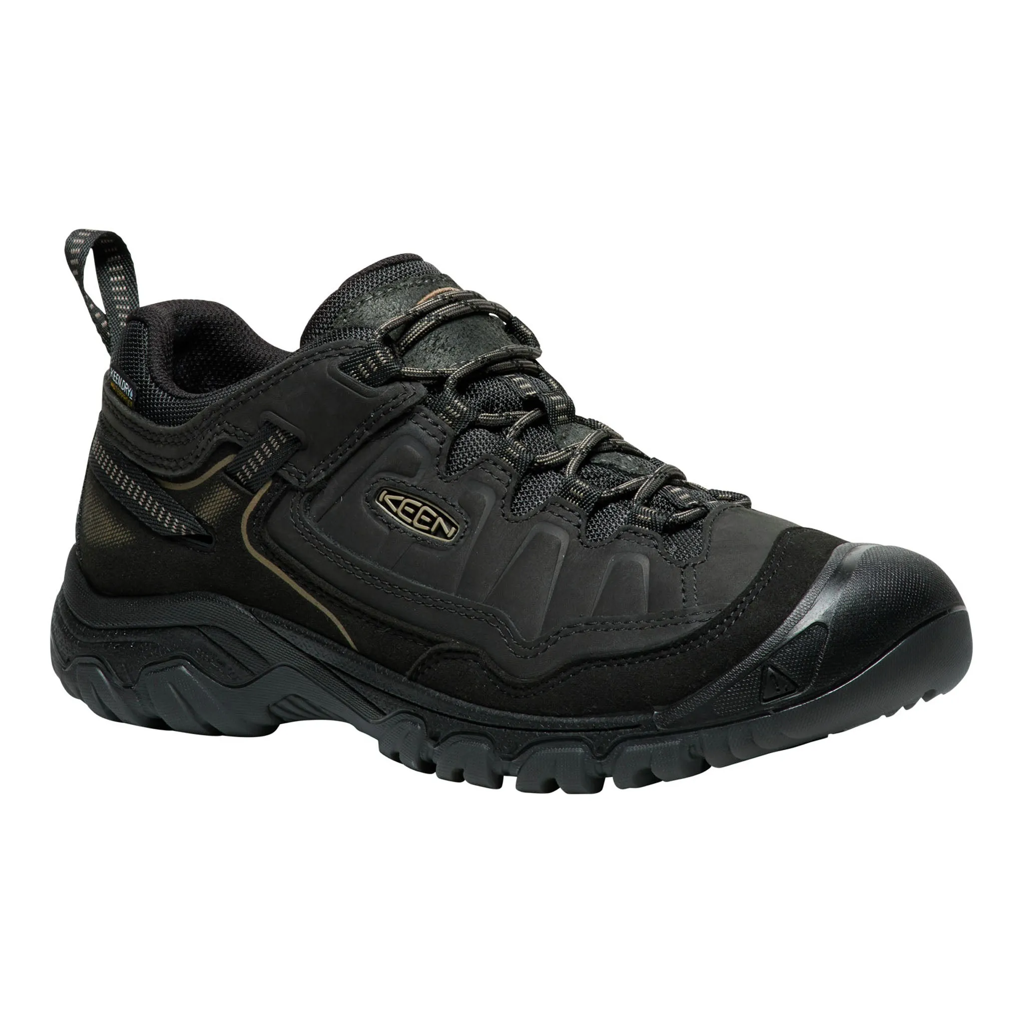 Men's Targhee IV Waterproof Triple Black Comfort Enhancement Denim Cool