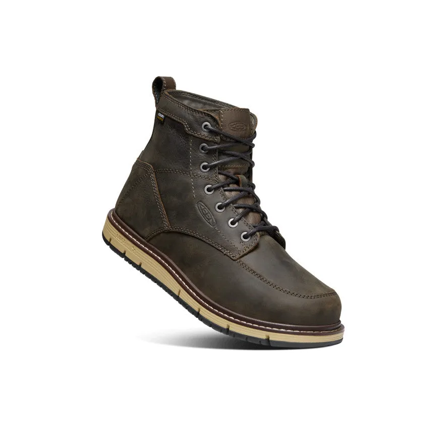 Party Occasion Men's San Jose 6" Waterproof Boot (Soft Toe)  |  Cascade Brown