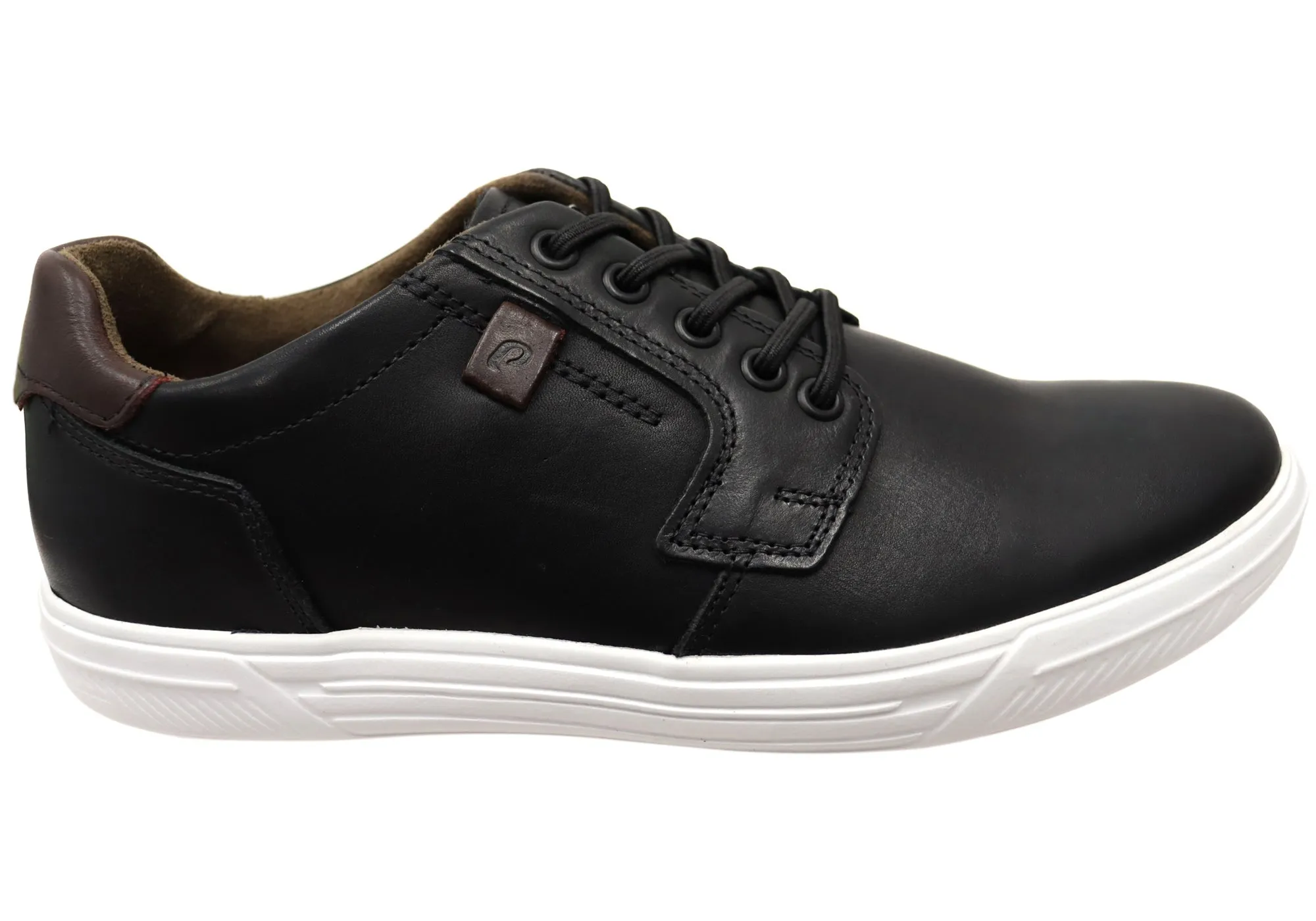 Pegada Dawson Mens Comfortable Leather Casual Shoes Made In Brazil Train Hike