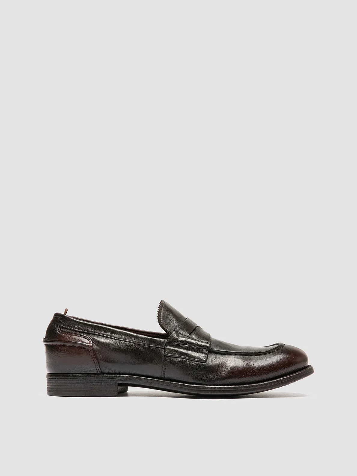 Street Vibe CHRONICLE 144 - Brown Leather Penny Loafers