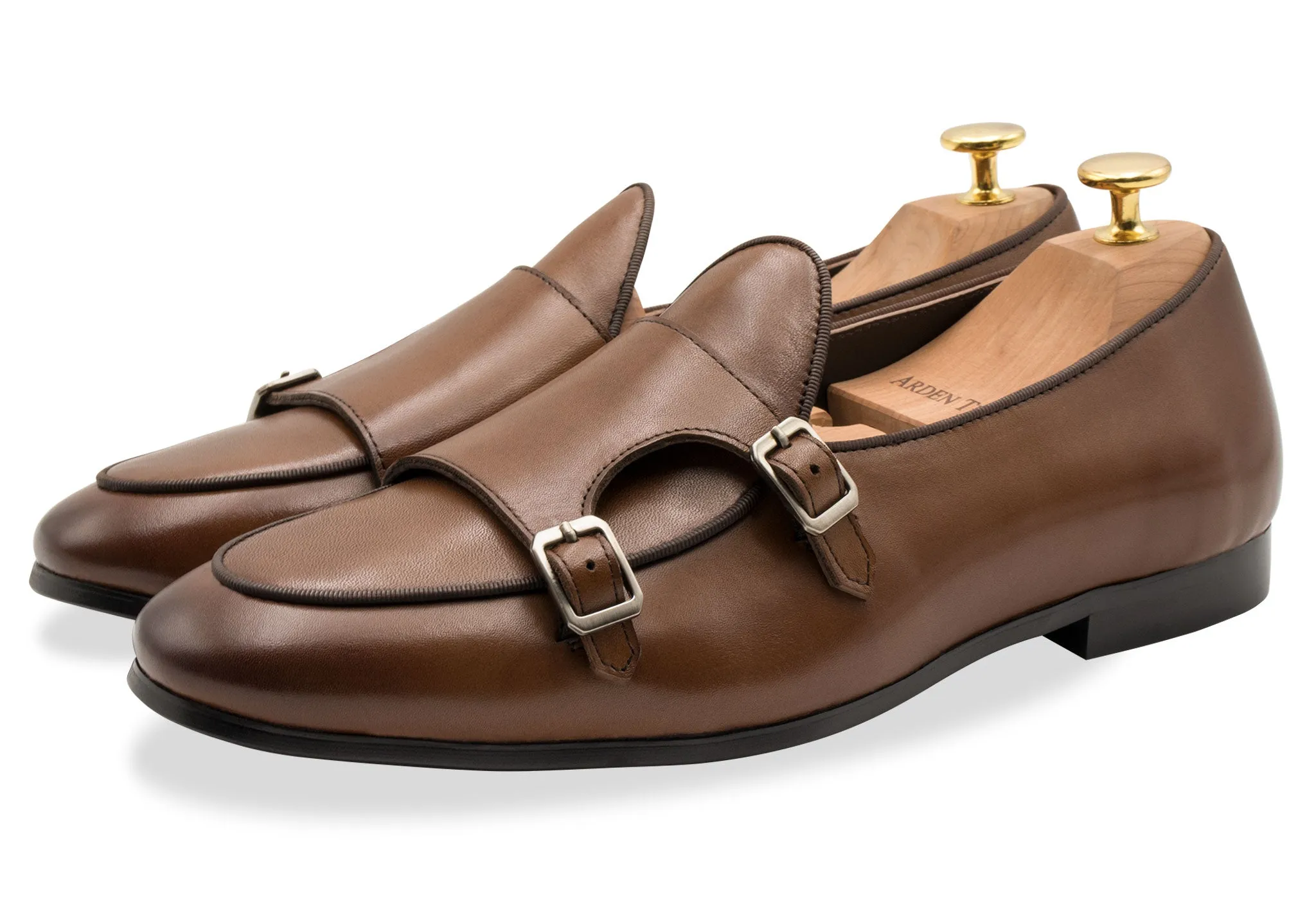 Boho Free Tuerto Chestnut Double Monk Loafer
