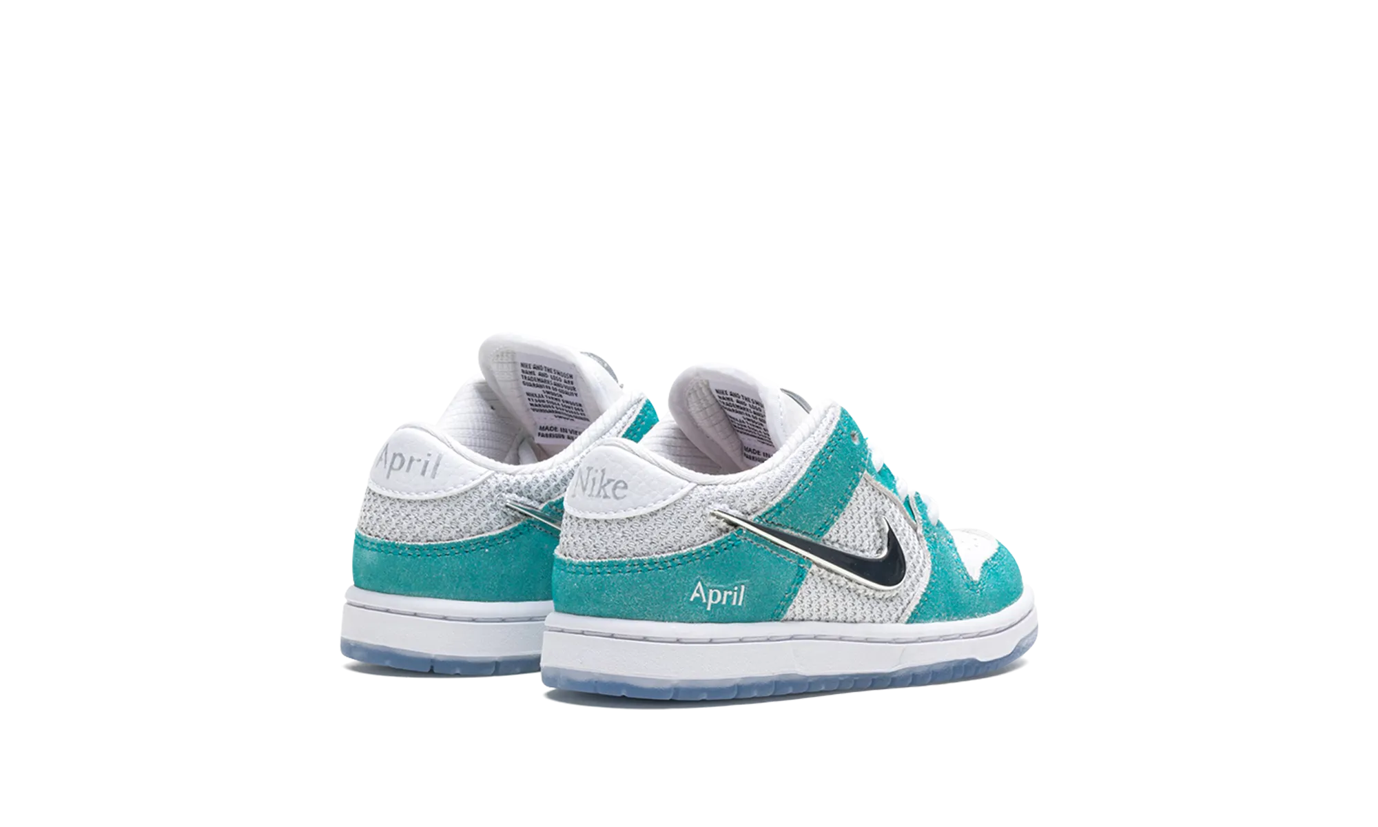 SB Dunk Low TD "April Skateboards" Slim Build Busy Day