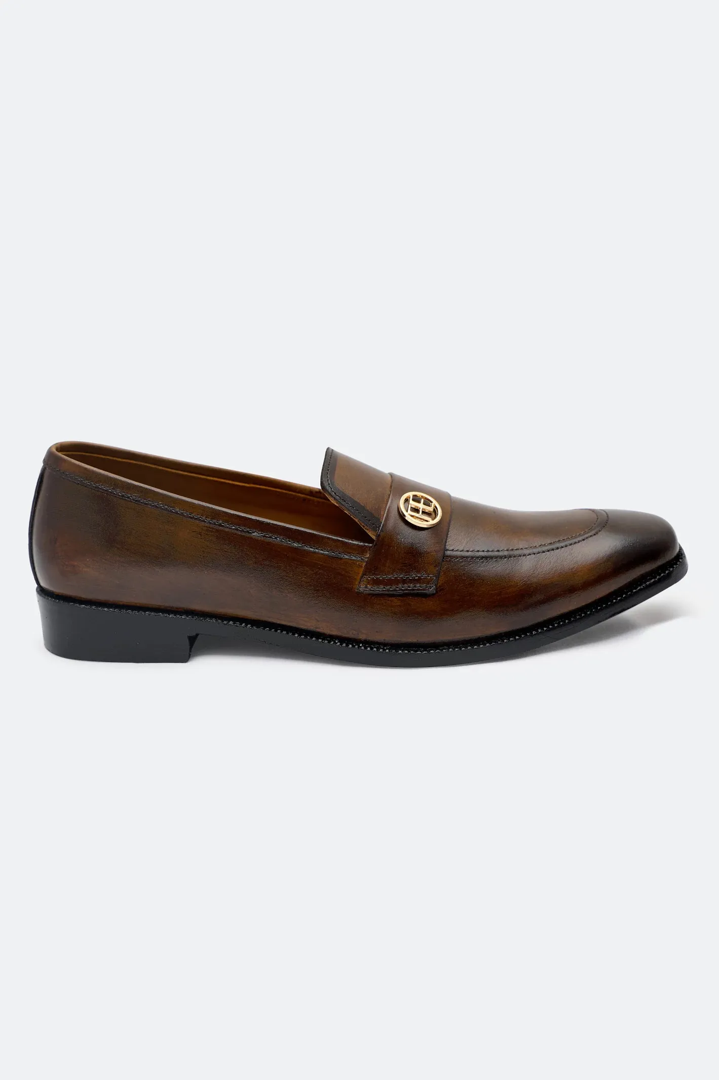Executive Presence Event Ready Brown Formal Shoes