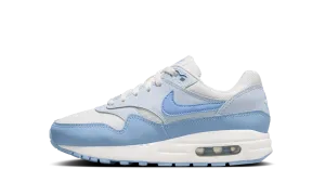 Air Max 1 GS "Sail Blue Tint Psychic Blue" Hook And Loop