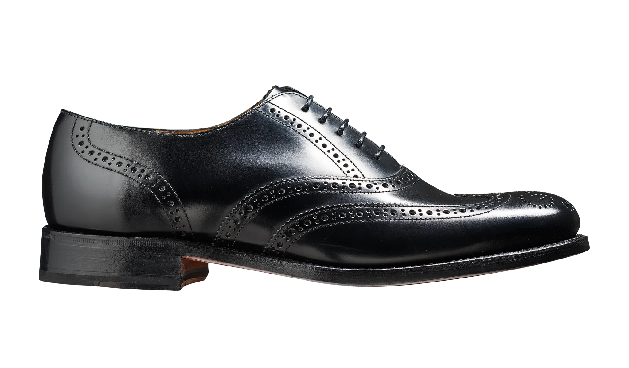 Glasgow - Black Hi-Shine Airport Style Refined Uniform
