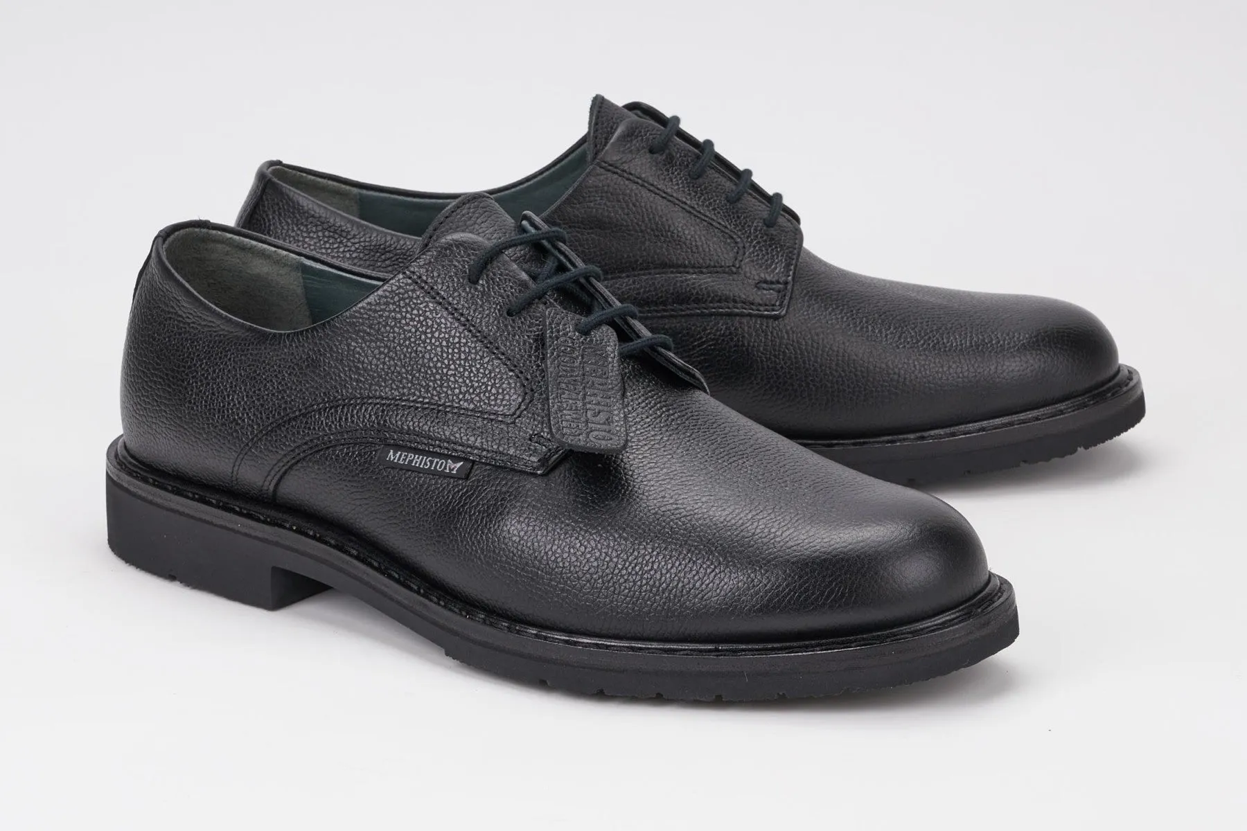 Marlon - Black Pebble Grain 9100N Square Toe