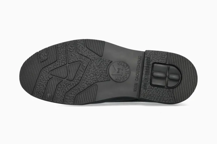 Subtle Edge Control Step Marlon - Black Pebble Grain 9100N