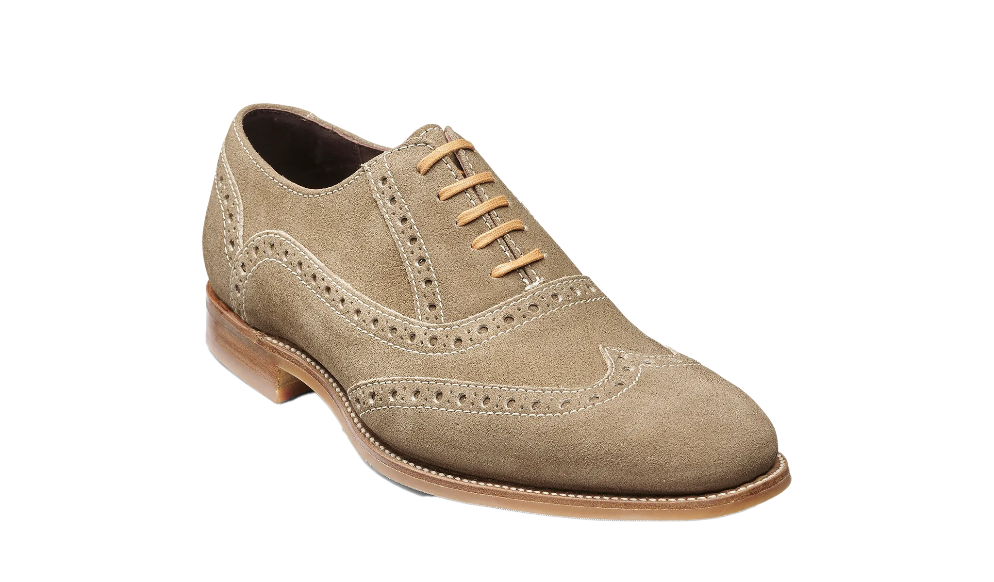 Lasting Comfort Grant - Taupe Suede