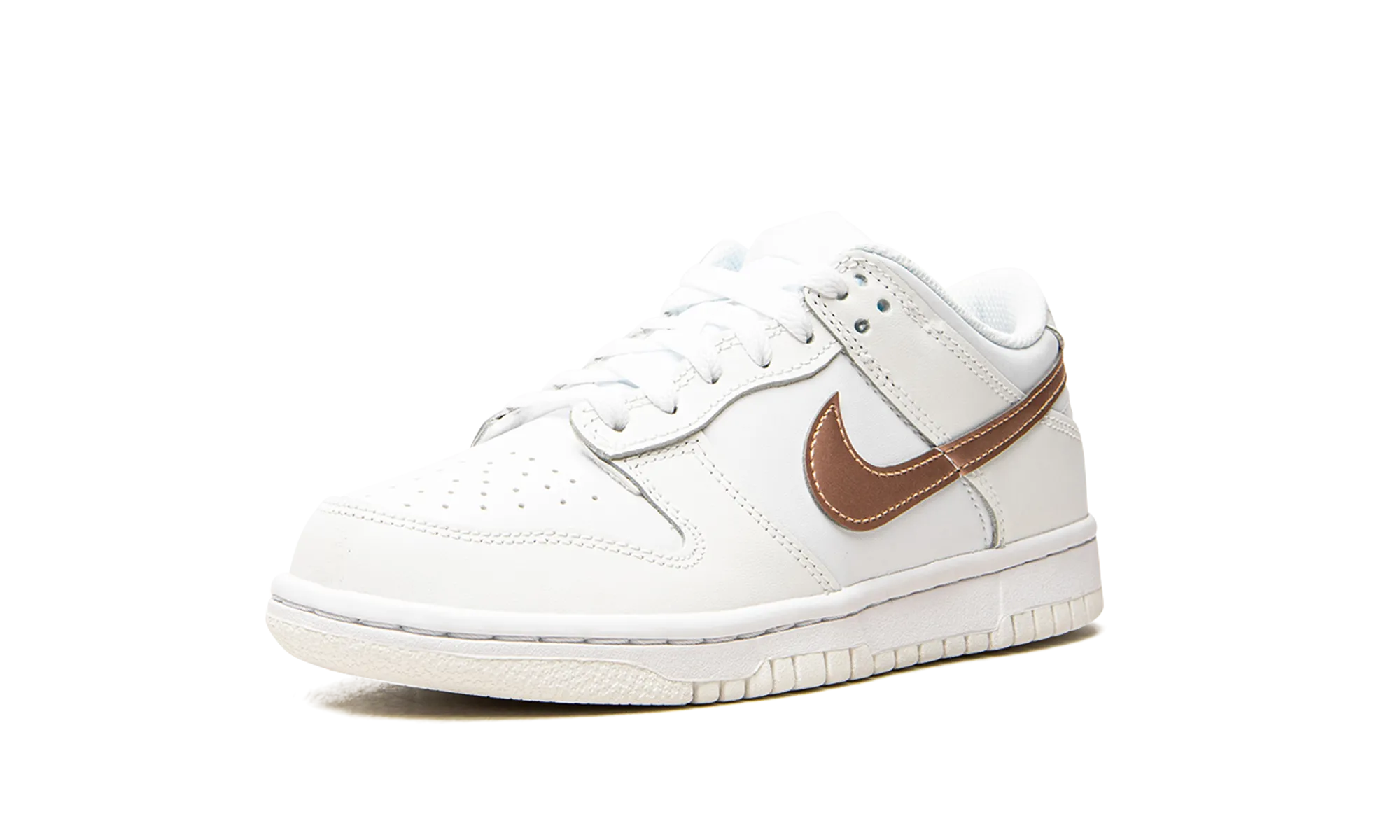 All Walks Seasonless Style Dunk Low GS "White / Metallic Red Bronze"