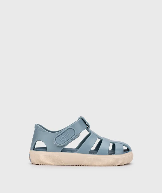 Embroidered Igor Boy's And Girl's Bay Sandals - Oceano