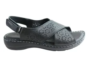 Flexible Fit Shoes slim fit Orizonte Audrey Womens European Leather Comfortable Cushioned Sandals