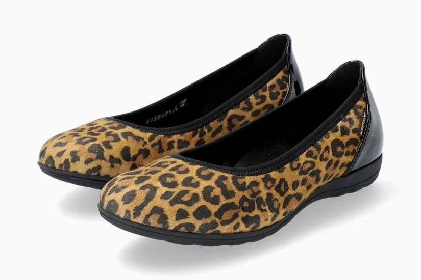 Virtual Step Memory Foam Standing All Emilie - Dark Brown Leopard LE13451