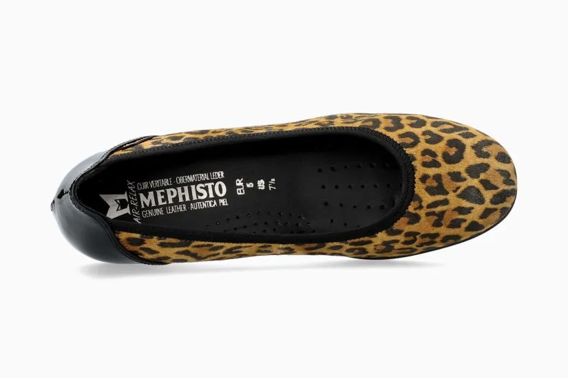 Fire Red Emilie - Dark Brown Leopard LE13451