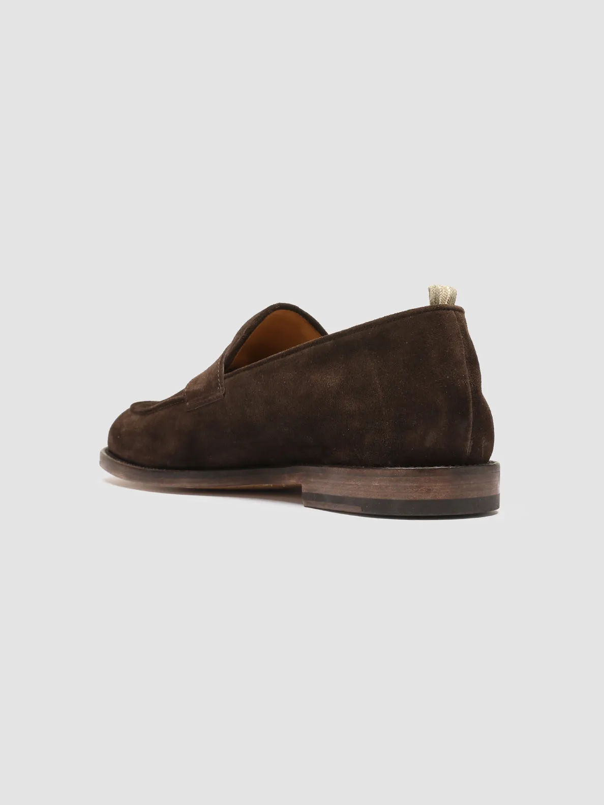 OPERA 001 - Brown Suede Penny Loafers Anti Slip Weekend Hike