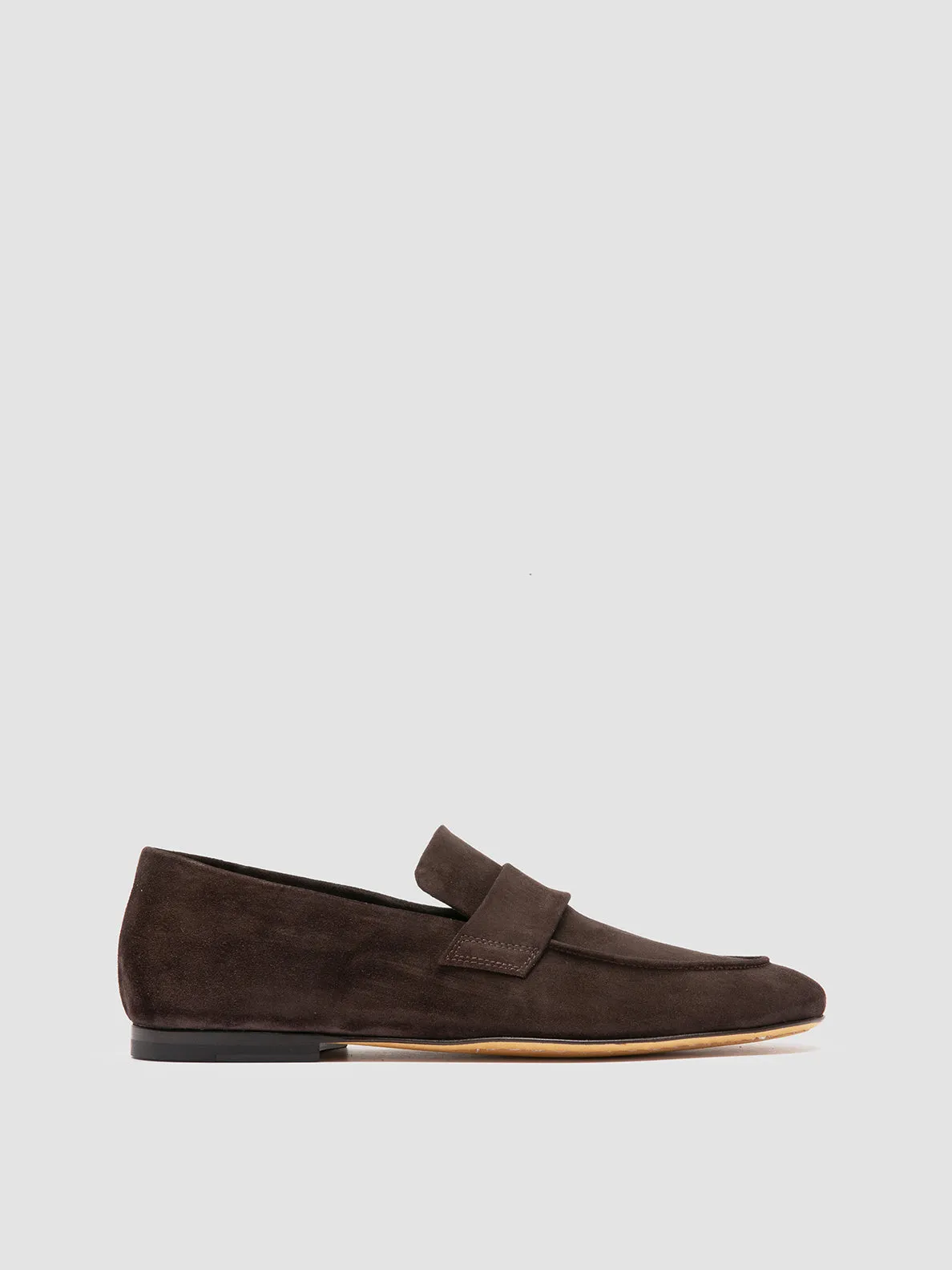 AIRTO 001 - Brown Suede Loafers Low Step