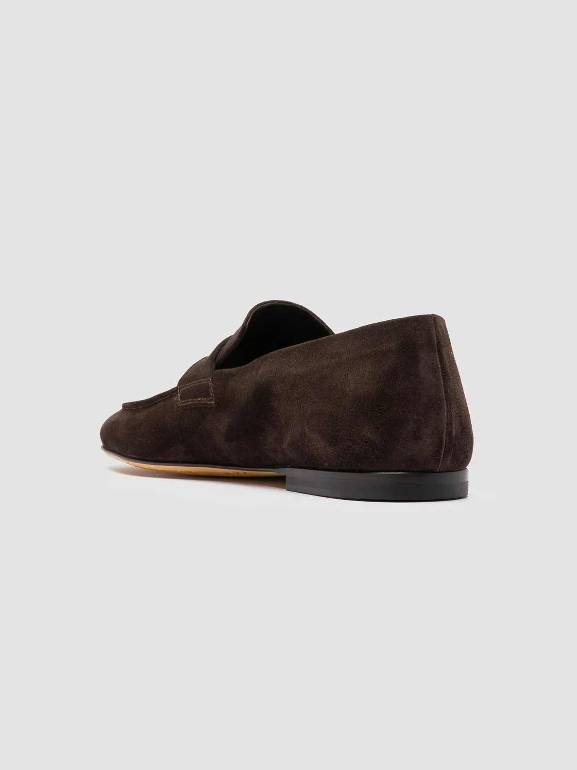 Cushion Feel Modern Pace AIRTO 001 - Brown Suede Loafers
