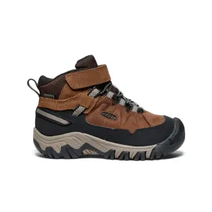 Little Kids' Targhee IV Waterproof Hiking Boot  |  Bison/Brindle Ergonomic Design