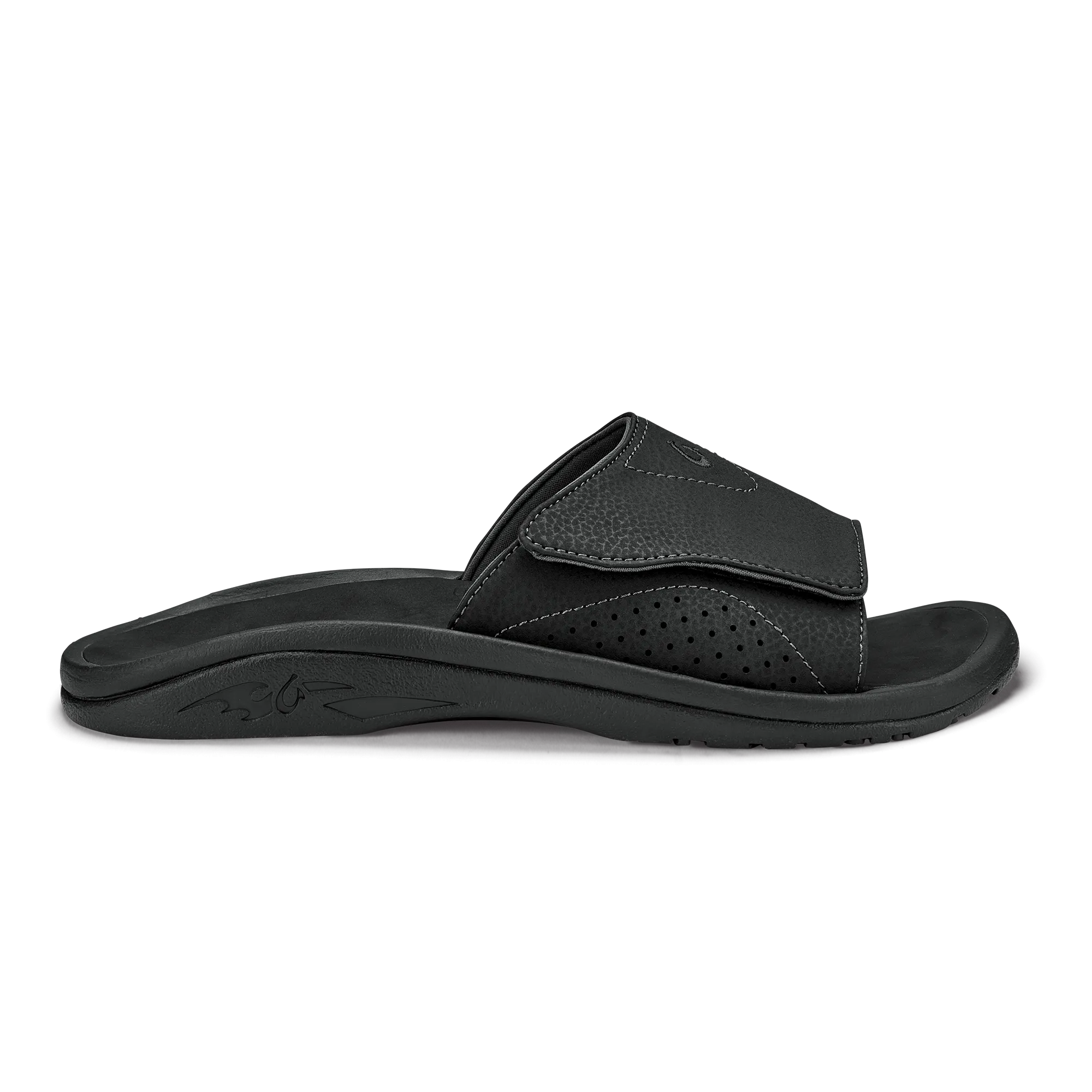 Flexible Soft casual wear shoes Nalu Slide - Black