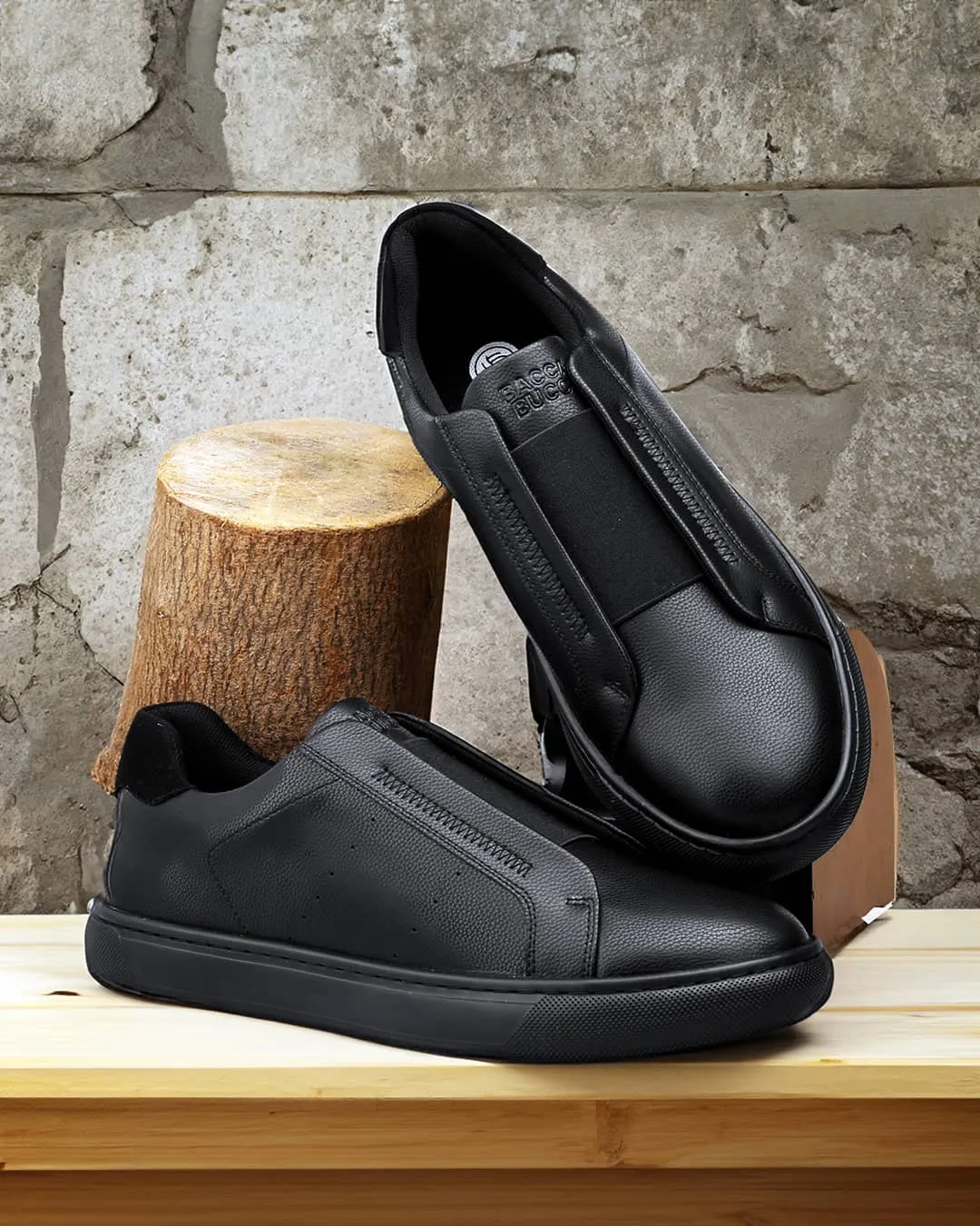 Bacca Bucci BOARDROOM Vegan Leather Sneakers Breathable City Adventure