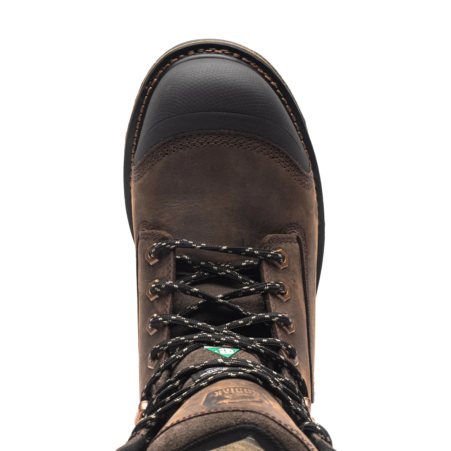 High Traction Rough Terrain Waterproof Outdoor Trek Neragon Men's 8" Composite Toe Work Boots 1304DB