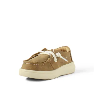 Ariat Children's Brown Bomber Hilo Shoe Outfit Essential Flat Base