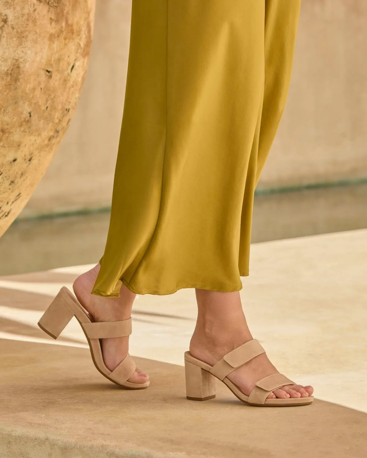 Tempo Slide Padded Heel