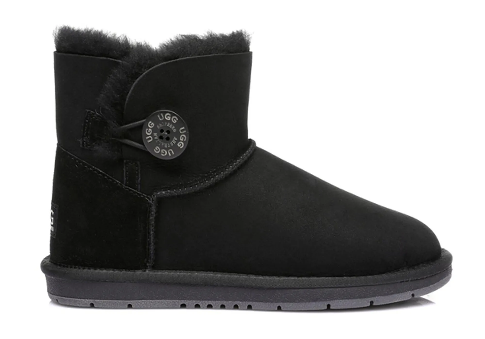 UGG Australian Shepherd Unisex Mini Button Ugg Boots Flexible Frame Rough Terrain