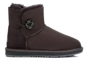 Travel Companion Tourist UGG Australian Shepherd Unisex Mini Button Ugg Boots