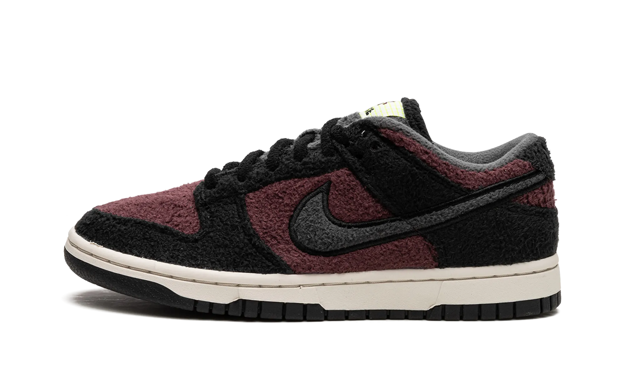 Heel Support Everyday Mood DUNK LO MNS WMNS "Fleece Pack Burgundy Crush"