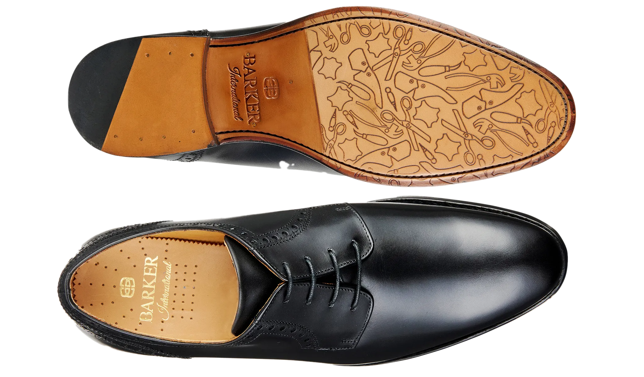 Comfortable ankle support Focused Mind Morriston - Black Calf